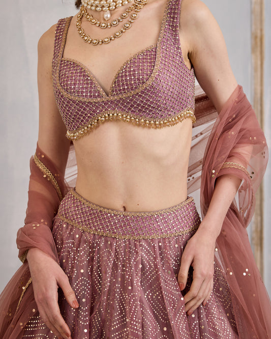 Old Rose Lehenga
