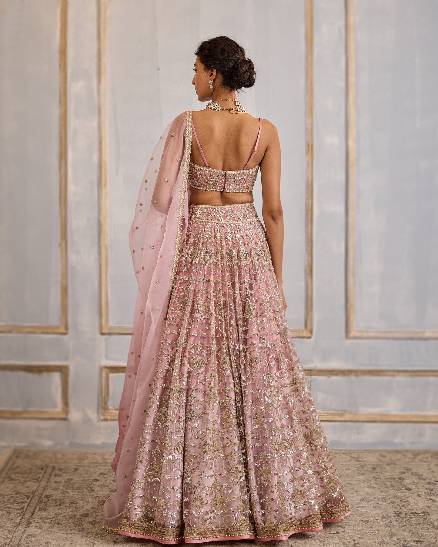 Palace pink lehenga