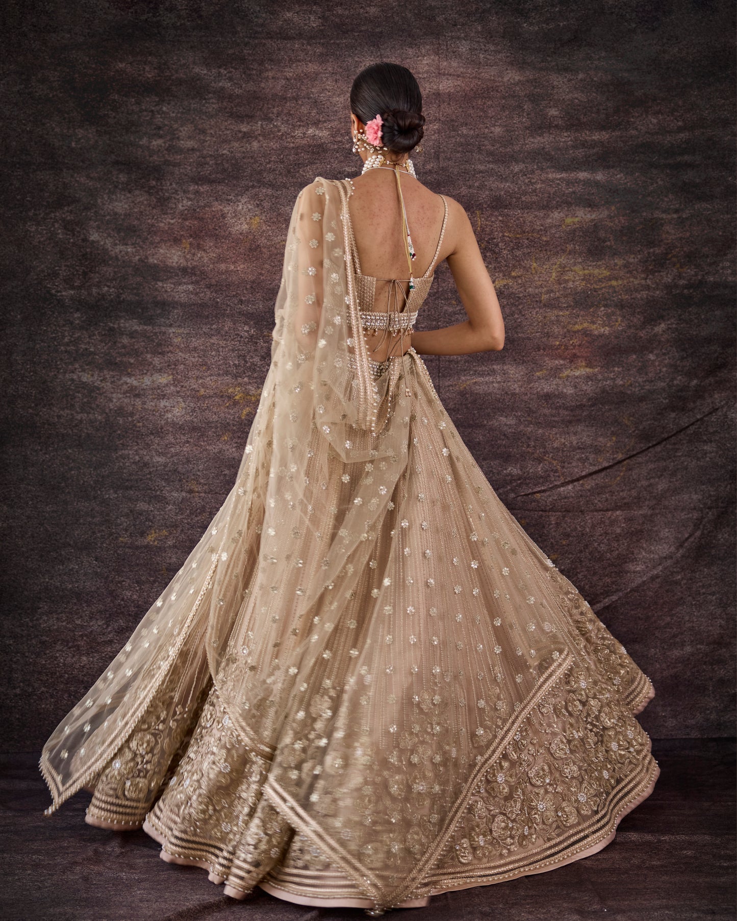 Majestic gold lehenga