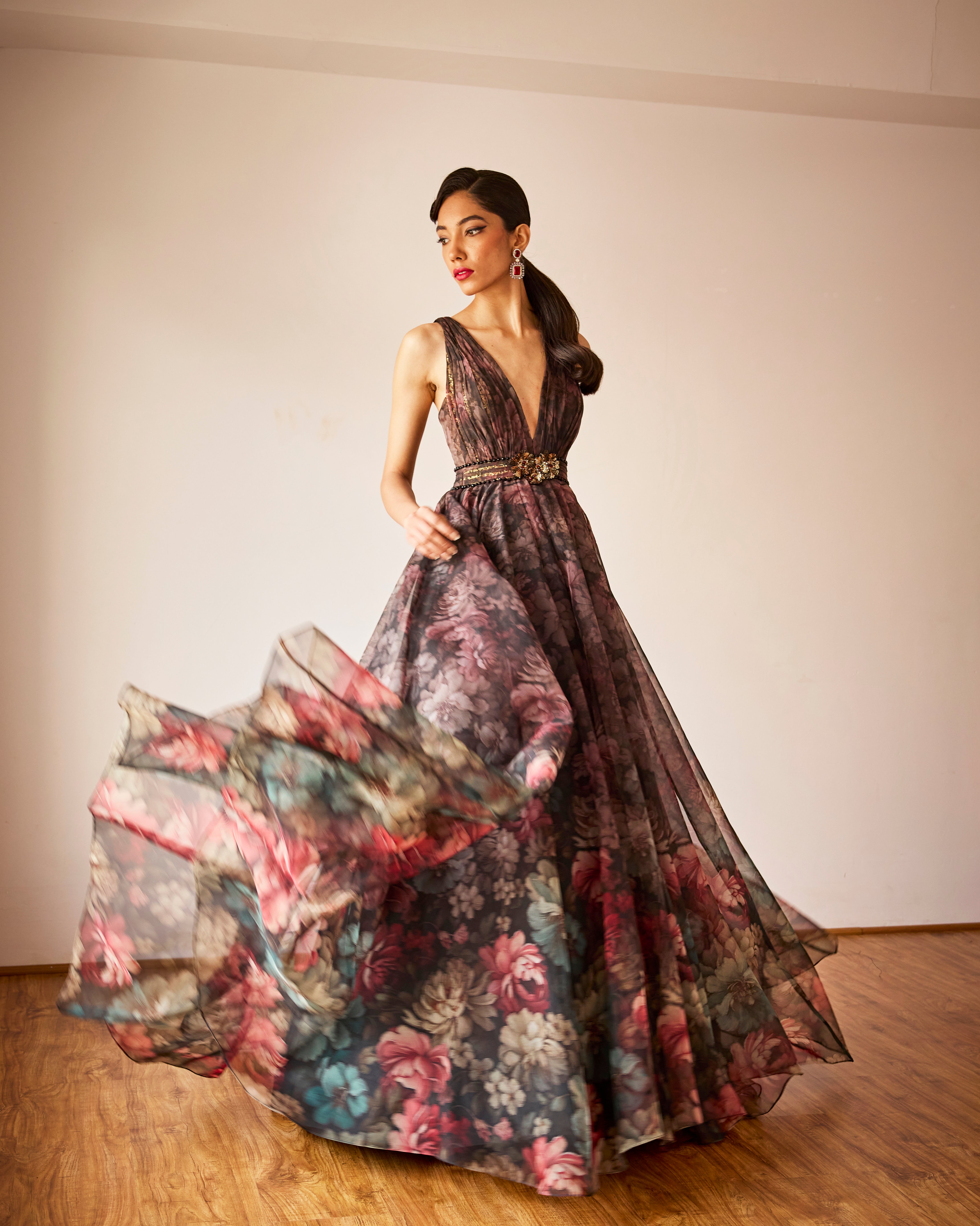 Vintage garden gown