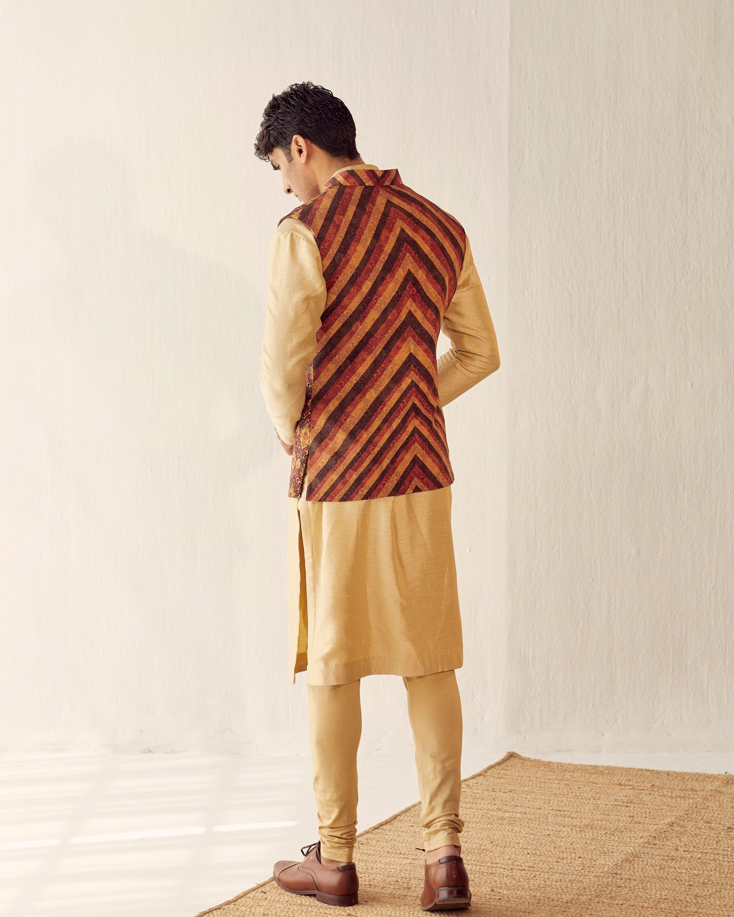 Carpet print waistcoat