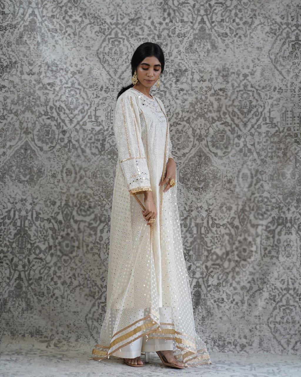 Classic aabha cut kurta