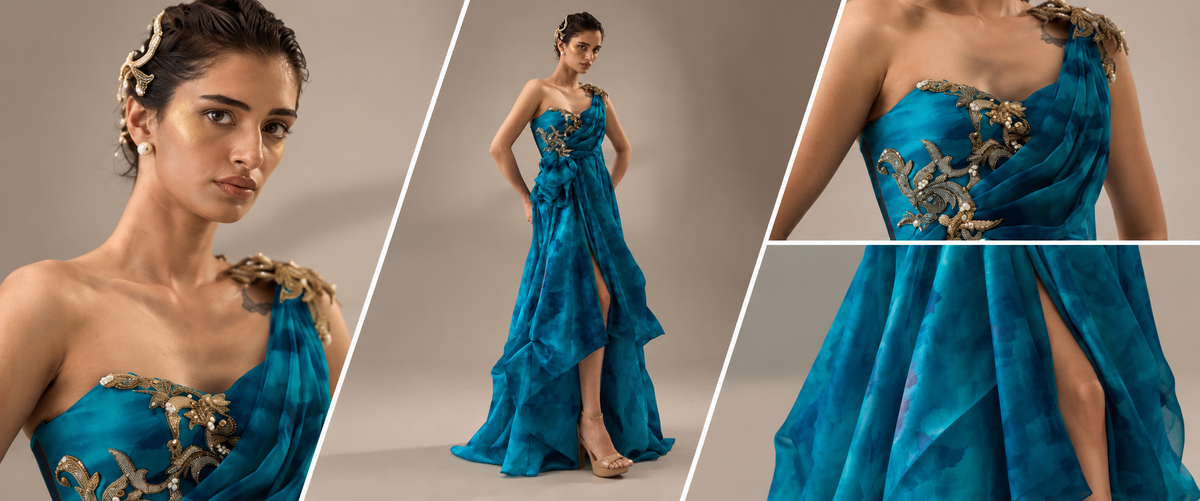 Structured Bodices, Hand Embroidery, and Corset Gowns Worth Planning an Occasion