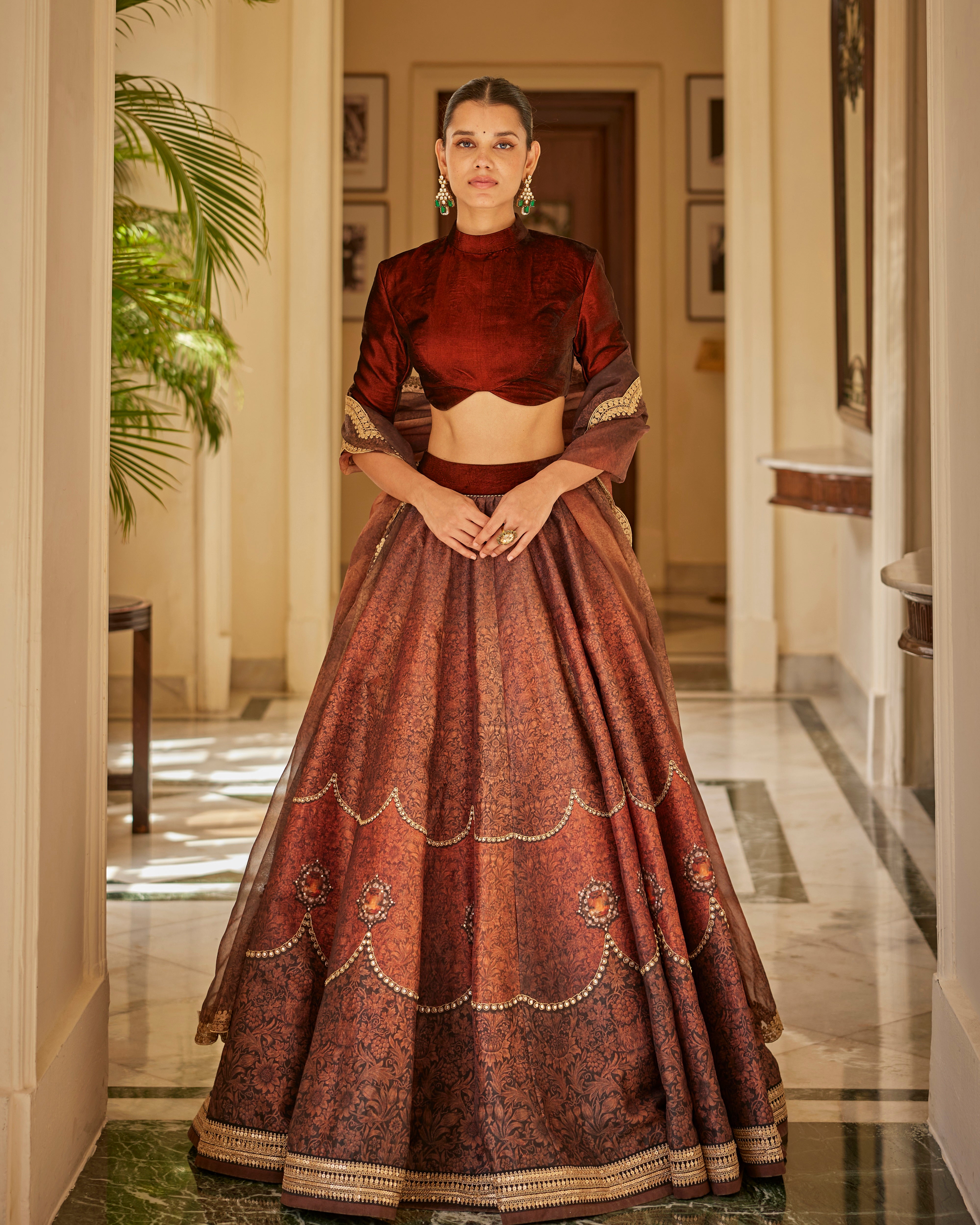 21 Latest Lehenga Designs For Festivals And Weddings - Stylebees.com |  Indian fashion, Indian outfits, Indian dresses