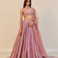 Old rose lehenga