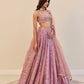 Old rose lehenga