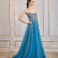 Blue dazzle gown