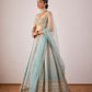 Queen's blue lehenga