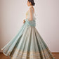 Queen's blue lehenga