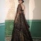 Enchanted forest printed organza lehenga