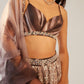 Bloom - embroidered organza lehenga